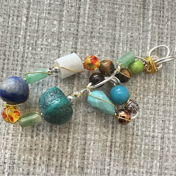 Colorful Beaded Women's Necklace Pendant 1600 Y - Picture 7 of 10
